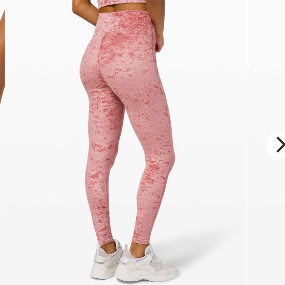 Lululemon Wunder Lounge High-Rise Tight 28" *Crushed Velvet